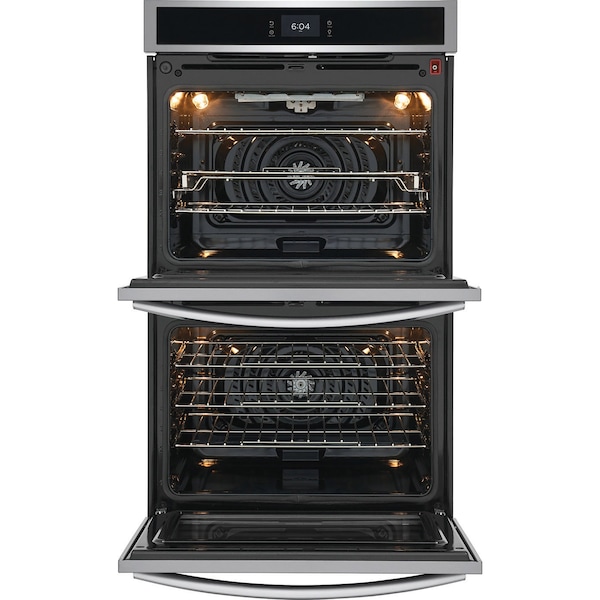 Frigidaire Gallery 30-in. Stainless Steel Double Electric Convection Wall Oven GCWD3067AF - main